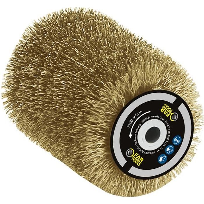 Borstel Borstel 0,3mm Ø80mm - L 100mm zum Abisolieren/Trekkla