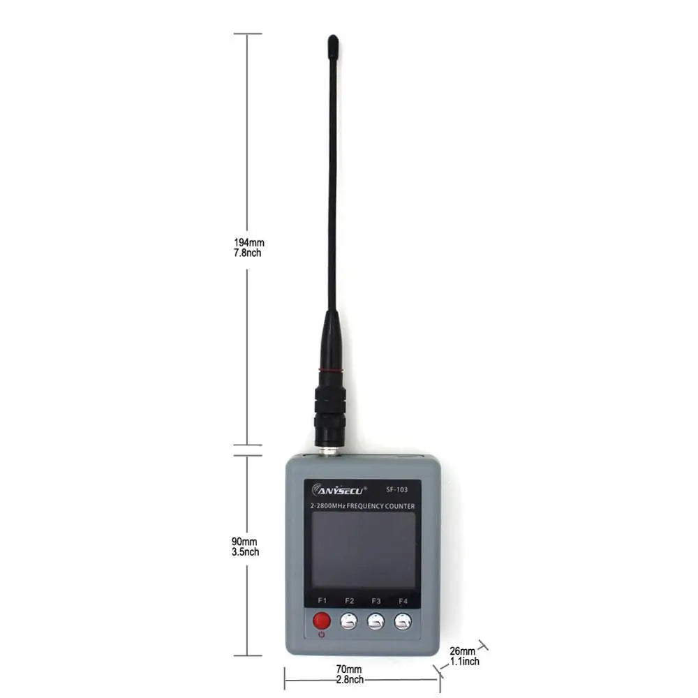 Frequenzzähler, 2MHz-2800MHz, tragbar
