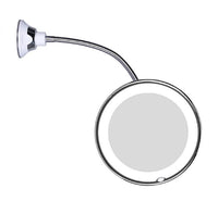 GlowMirror LED Magnifying Mirror | 10x Magnification | Flexible Neck Design 0