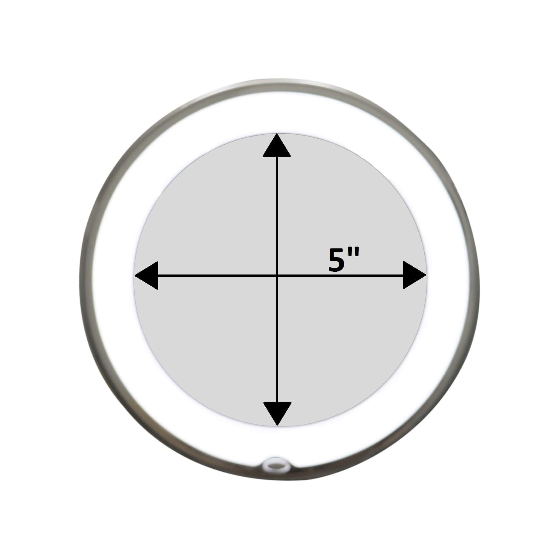 GlowMirror LED Magnifying Mirror | 10x Magnification | Flexible Neck Design 5