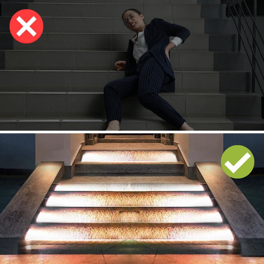 GlowSteps™ - Brighten up your nights with these outdoor stair lights! 1