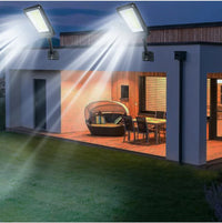 HelioMax Solar-Wandleuchte | 138 LEDs | 3 Leuchtmodi | Bewegungssensor | IP65 Wasserfest 2