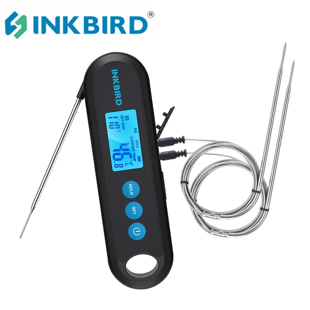Digitales Fleischthermometer, 2 Sek. schnelle Anzeige, Bluetooth