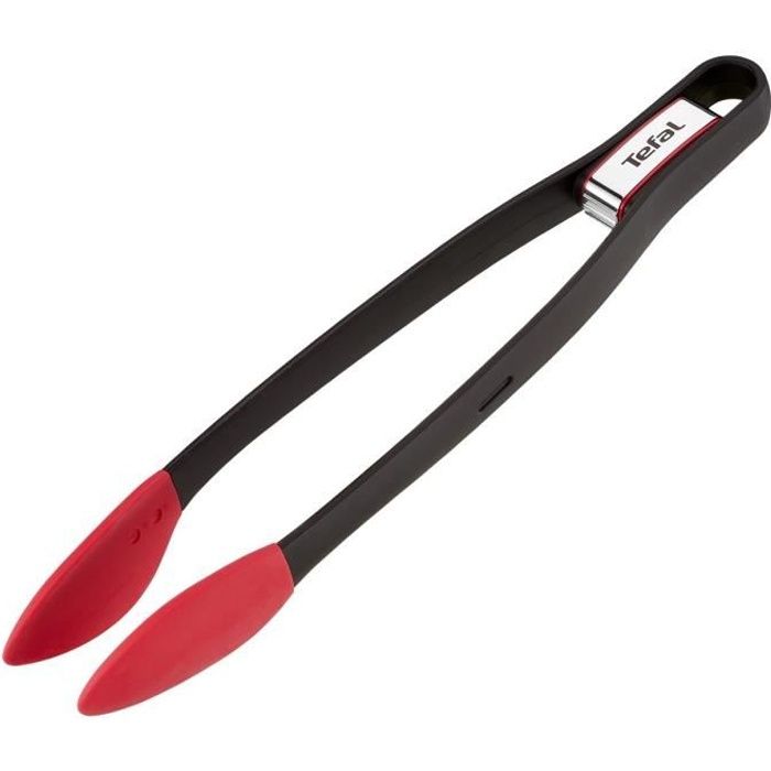TEFAL INGENIO Lebensmittelzange K2060714 schwarz und rot