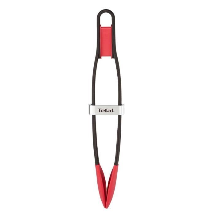 TEFAL INGENIO Lebensmittelzange K2060714 schwarz und rot