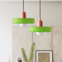 KristallLicht™ metal-glass pendant light 17