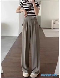 Krystalle™ Maßgeschneiderte Plissee-Hose im entspannten Stil