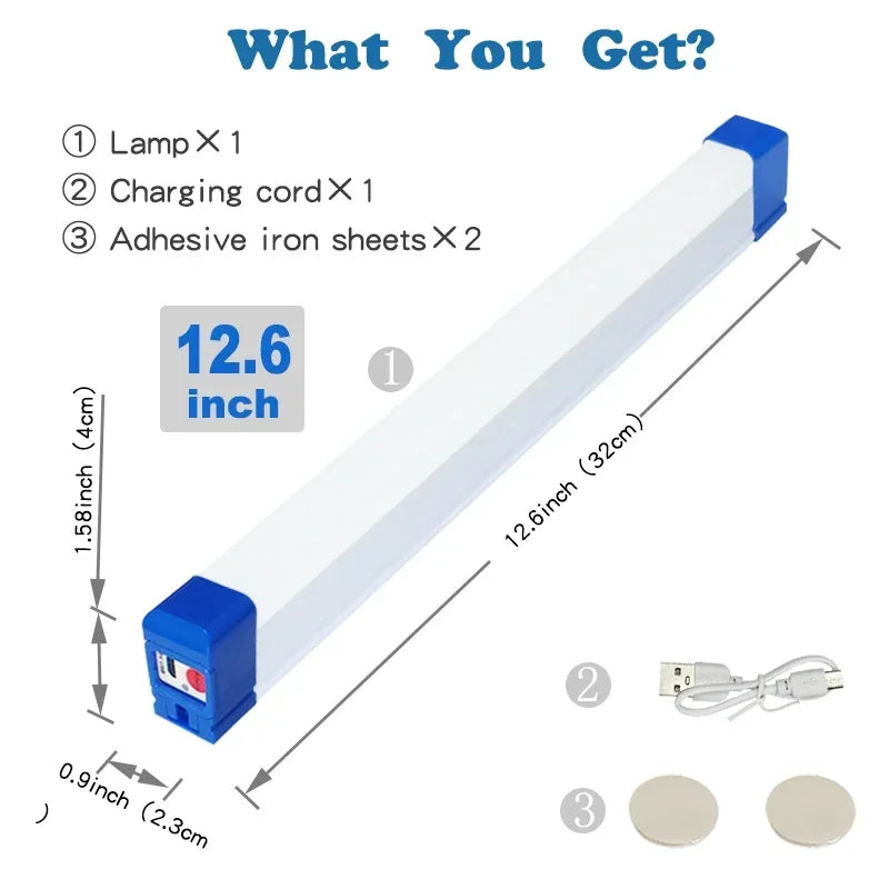 LumaBeam | 2-in-1 LED Röhre | Magnetisch & Wiederaufladbar | Flexibel & Kompakt 6