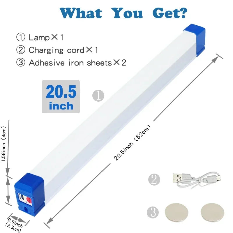 LumaBeam | 2-in-1 LED Röhre | Magnetisch & Wiederaufladbar | Flexibel & Kompakt 7