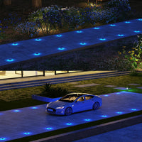 LumaPath Solarleuchten Set | IP68 Wasserdicht | Kabellos & Selbstklebend | 360° Licht 1