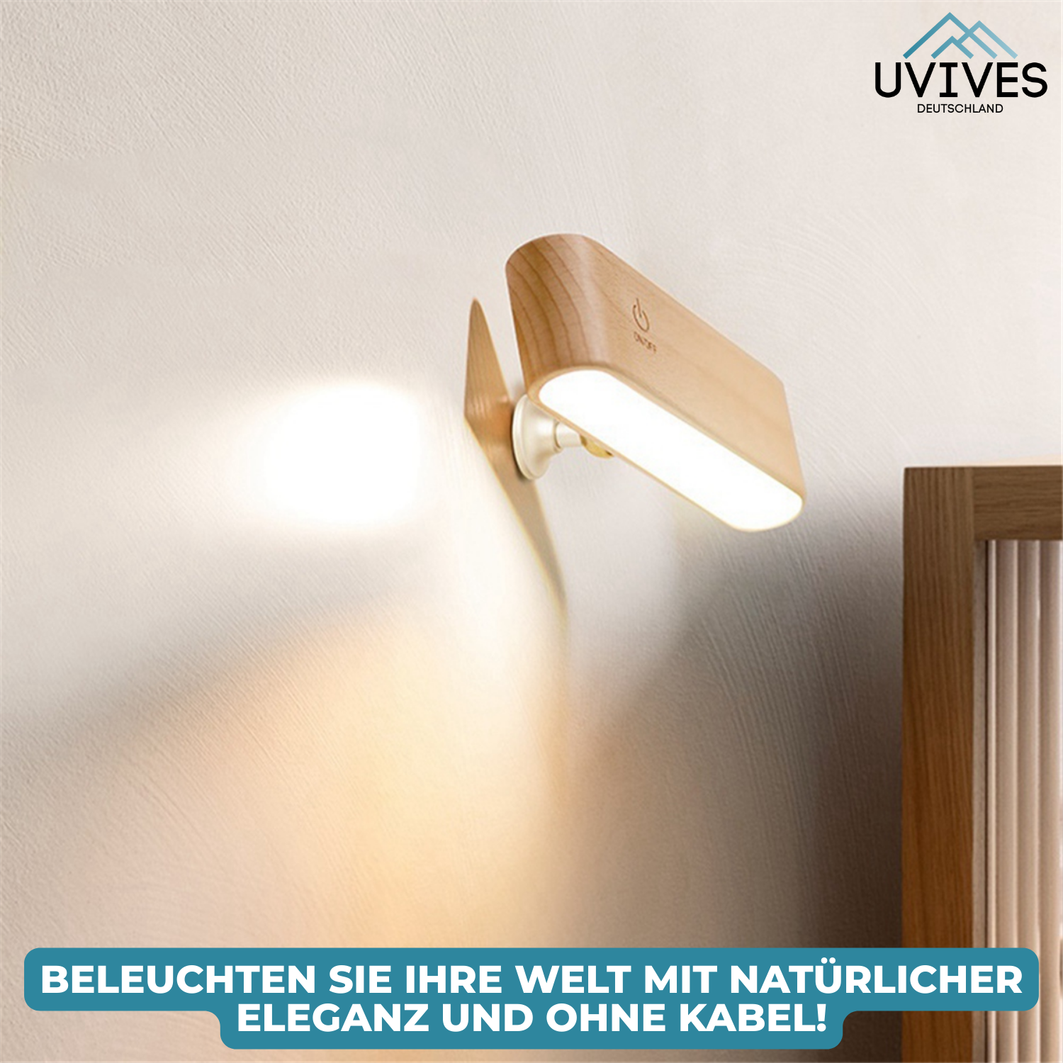 LumaWood – 360° Lichtkomfort ohne Kabelsalat 1