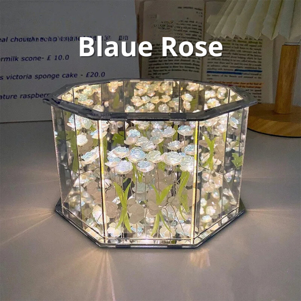 LumiFlora™ -  Handgefertigte Blume Würfellampe 10