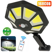 Lumiaro OctaBeam | 360° Solarlampe | 168 LEDs & Bewegungssensor | Mit Fernbedienung 6