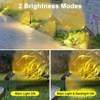 LumoGlow | LED Solarstrahler | 2-in-1 Lichtmodus | IP65 Wasserdicht 4