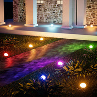 Lunastro Solarsteine | 3 Lichtmodi | Wetterfest & Kabellos | Kieselstein-Design 3