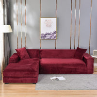 LuxeCover™ Stretch Velvet Sofa Cover 16