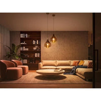 Philips Hue White, LED-Lampe mit E27-Anschluss, entspricht 75 W, 1100 Lumen, Bluetooth-kompatibel, 2er-Pack