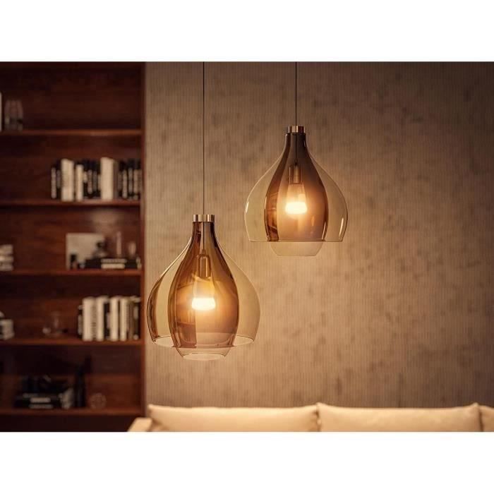 Philips Hue White, LED-Lampe mit E27-Anschluss, entspricht 75 W, 1100 Lumen, Bluetooth-kompatibel, 2er-Pack