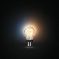 Philips Hue White Ambiance, LED-Verbindung, LED-Filament E27, Bluetooth-kompatibel, funktioniert mit Alexa, Google und Homekit