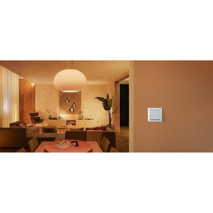 Philips Hue Wandleuchte, weiß, funktioniert mit Alexa, Google Assistant und Apple Homekit