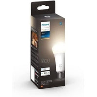 Philips Hue White, LED-Verbund LED E27 100W, 1600 Lumen, Bluetooth-kompatibel, funktioniert mit Alexa, Google, Homekit