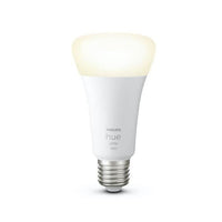 Philips Hue White, LED-Verbund LED E27 100W, 1600 Lumen, Bluetooth-kompatibel, funktioniert mit Alexa, Google, Homekit
