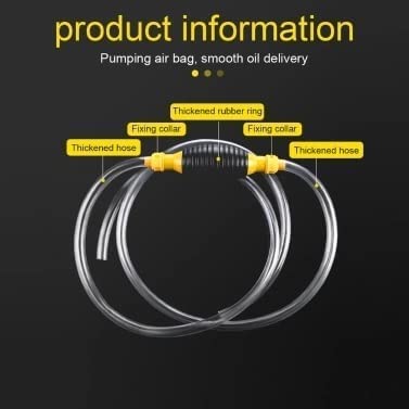 PumpMate Flüssigkeitspumpe | Manuell & Stromfrei | Für Benzin, Diesel, Wasser, Öl | Mobil & Tropfsicher 5