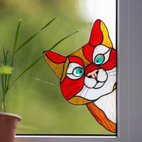 PurrView™ Adorable Window Cling 1