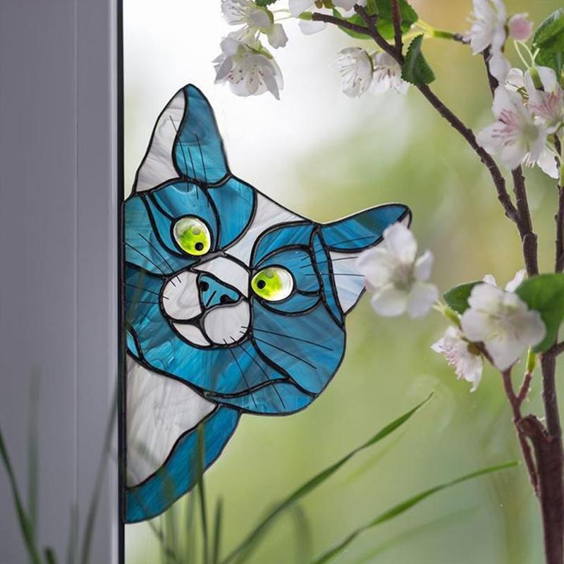 PurrView™ Adorable Window Cling 2