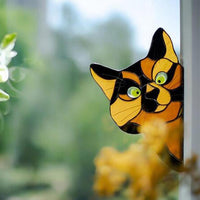 PurrView™ Adorable Window Cling 3