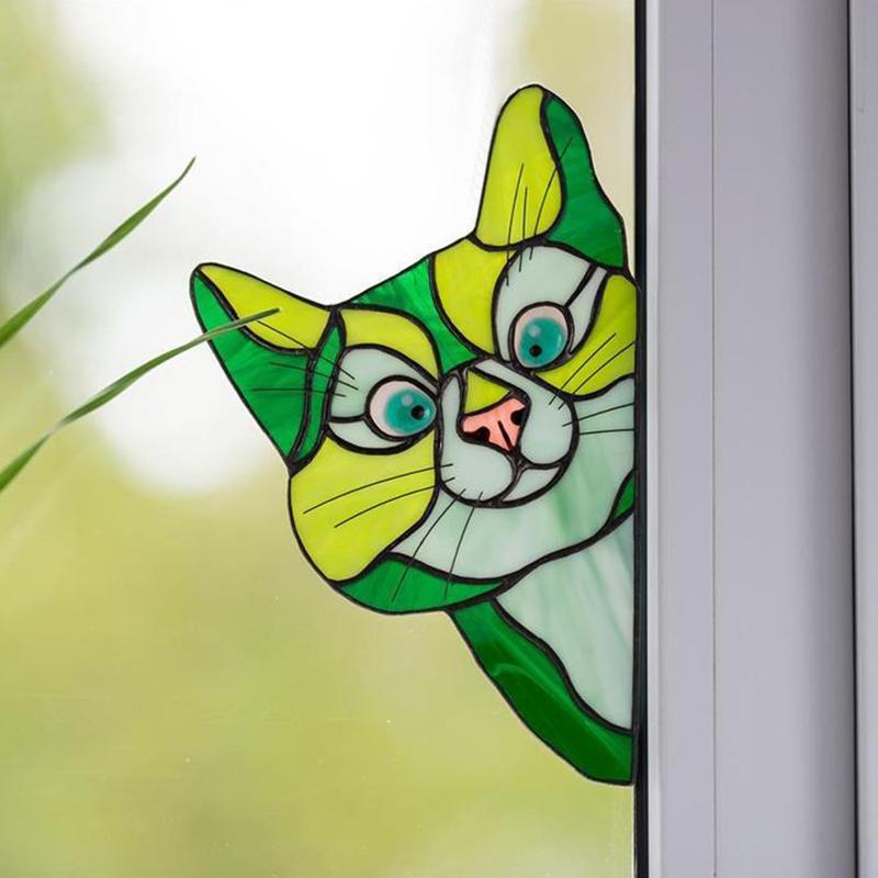PurrView™ Adorable Window Cling 4