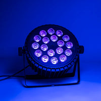 LED-Par-Beleuchtung, wasserdicht, RGBWA+UV, DMX 6/10 Kanäle