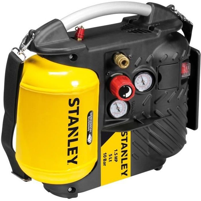Stanley Luftkompressor 5 L 1,5 PK Ultraportief