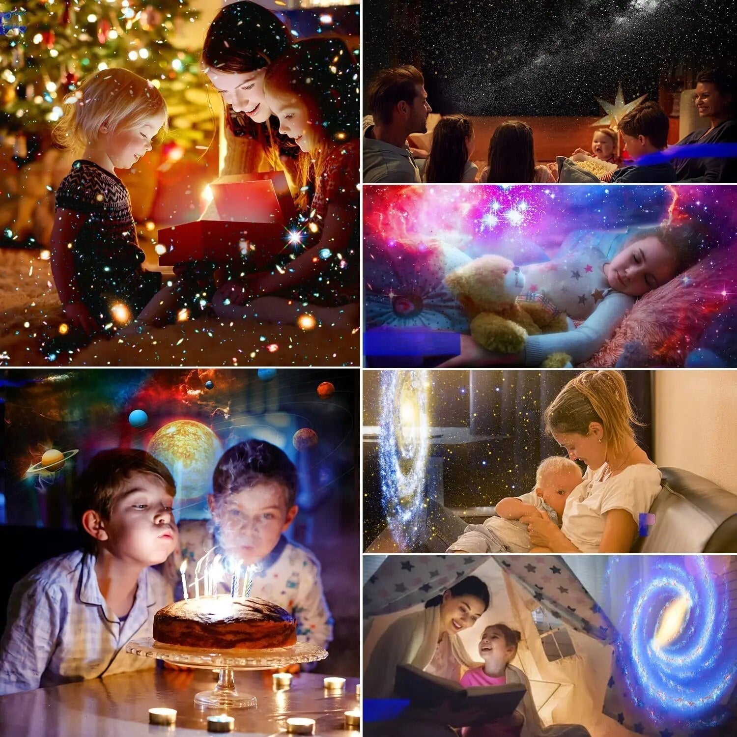 SkyFlick™ - Planetarium Galaxy Starry Sky Projector 2
