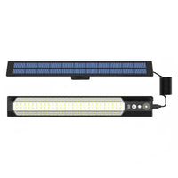 Solario Split-Solarlampe | 158 LEDs | Bewegungssensor & Fernbedienung | 10W Solarlicht 0