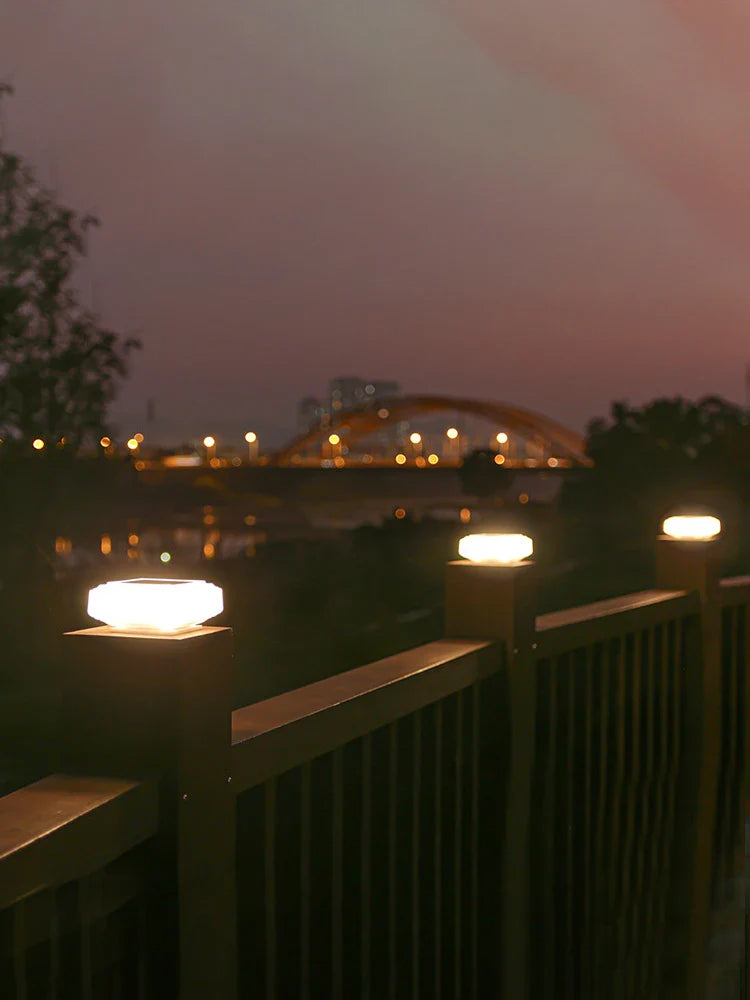 SolunaCap Solarleuchte | LED Außenlicht | Wetterfest & Stromfrei | Für Garten & Pfosten 4