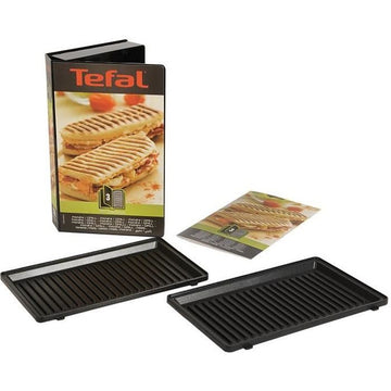 TEFAL Accessoires XA800312 Set mit 2 Panini-Grillplatten Snack Collectie