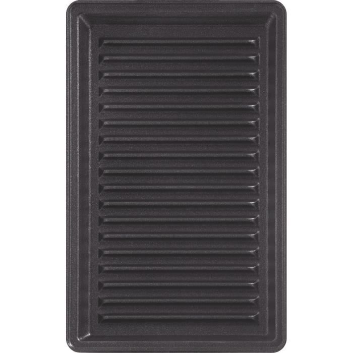 TEFAL Accessoires XA800312 Set mit 2 Panini-Grillplatten Snack Collectie