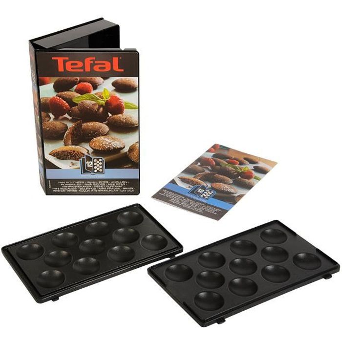 TEFAL Accessoires XA801212 Set aus 2 Mini Bites Snack-Sammlung