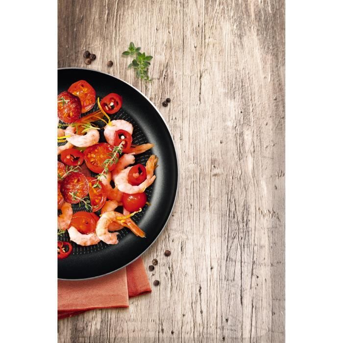TEFAL Ingenio Hoekschep – Beukenhout und Platin-Silikon – 32 cm