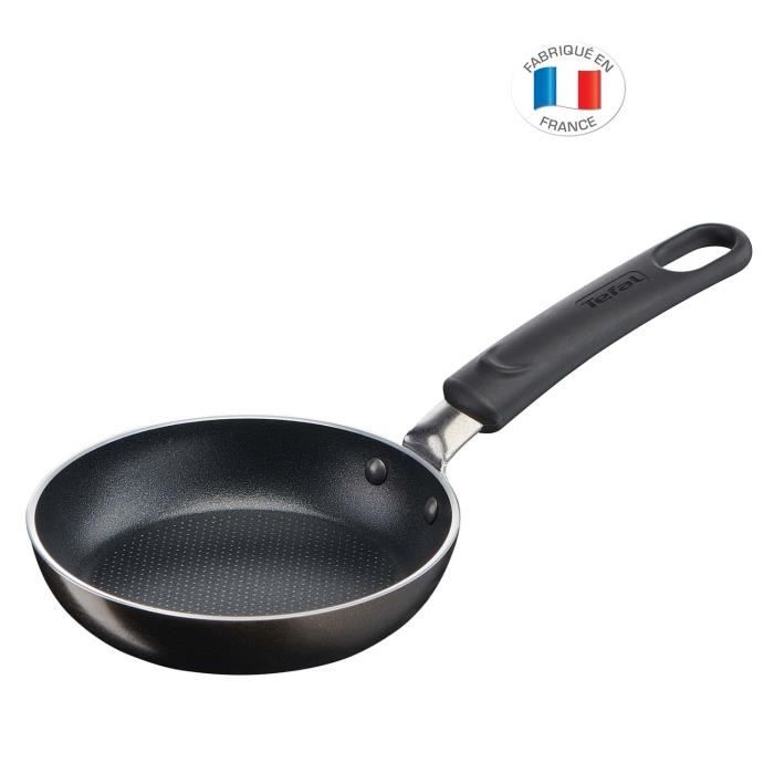 Tefal B5540002 Easy Cook & Clean Mini-Kochpfanne 12 cm, anti-back, geschickt für alle induktiven Kochutensilien, hergestellt in Frankreich