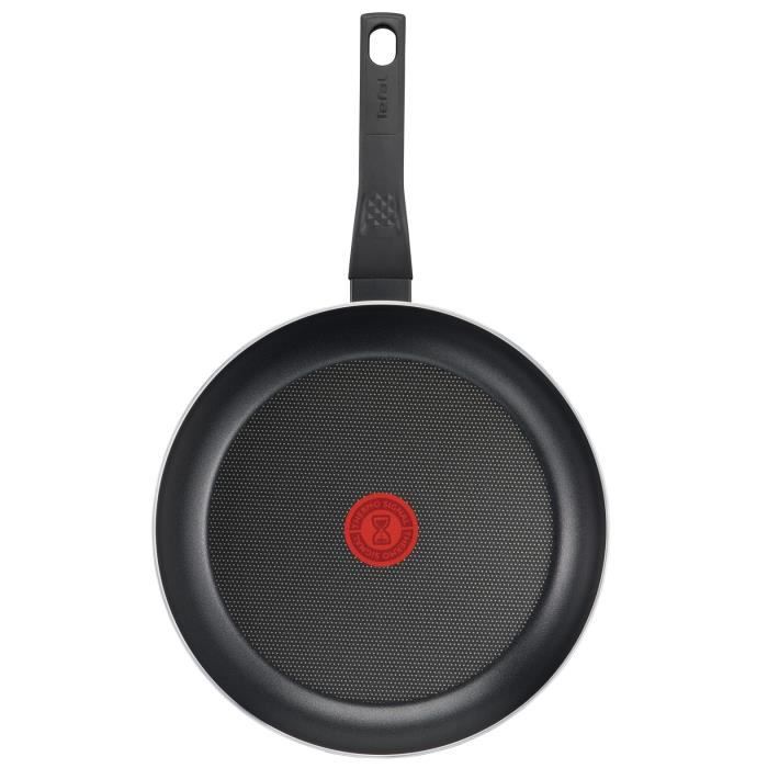 TEFAL G2550402 24 cm UNLIMITED Pfanne Alle Kochplatten inklusive Induktion – Französisches Kochen – Schwarz