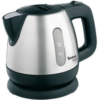 Tefal BI812510 MINI INOX Wasserkocher, Fassungsvermögen 0,8 l, abnehmbarer Wasserkocher, 360°-Basis, verborgene Erwärmung, niedriges Wasserniveau