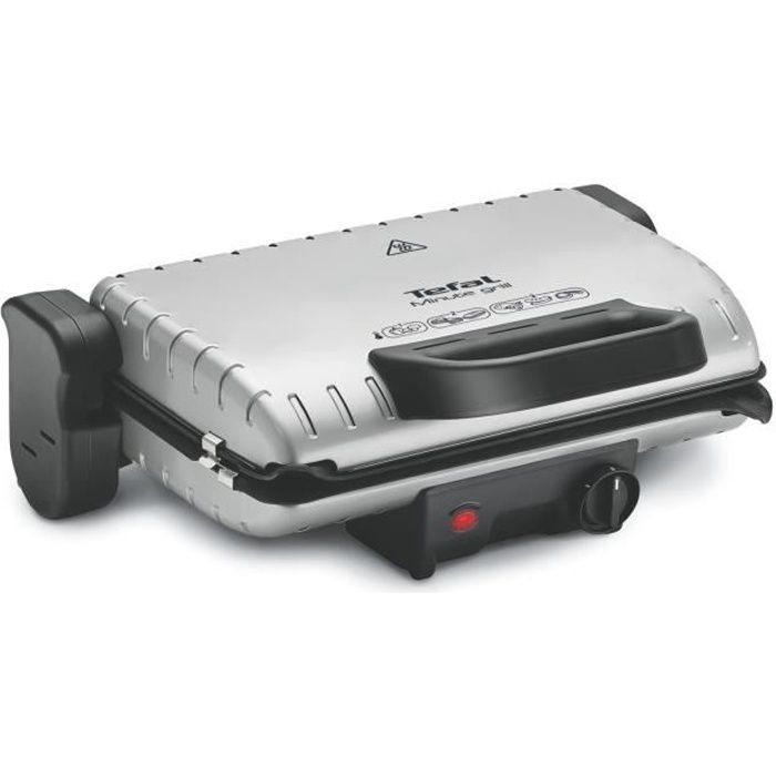 TEFAL GC205012 Minute Grill Elektrische Grillmaschine - Roestvrij Staal