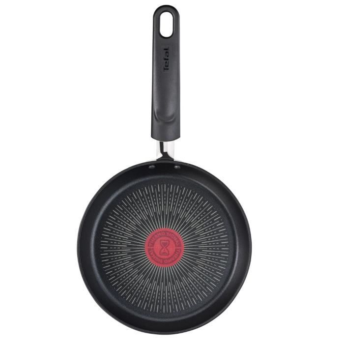 TEFAL G2550102 19 cm UNLIMITED Pfanne – Geeignet für alle Kochplatten inklusive Induktion – Schwarz