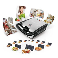TEFAL Accessoires XA801312 Set mit 2 Platten, Mini-Barren, Snack-Collection