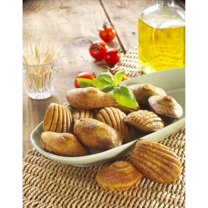 TEFAL Accessoires XA801512 Set aus 2 Mini-Madeleines Snackcollectie