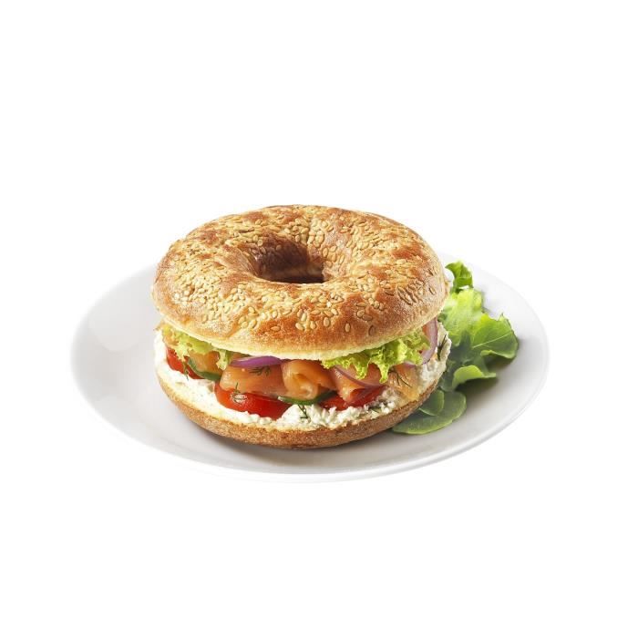 TEFAL Accessoires XA801612 Set mit 2 Borden Bagels Snack Collection