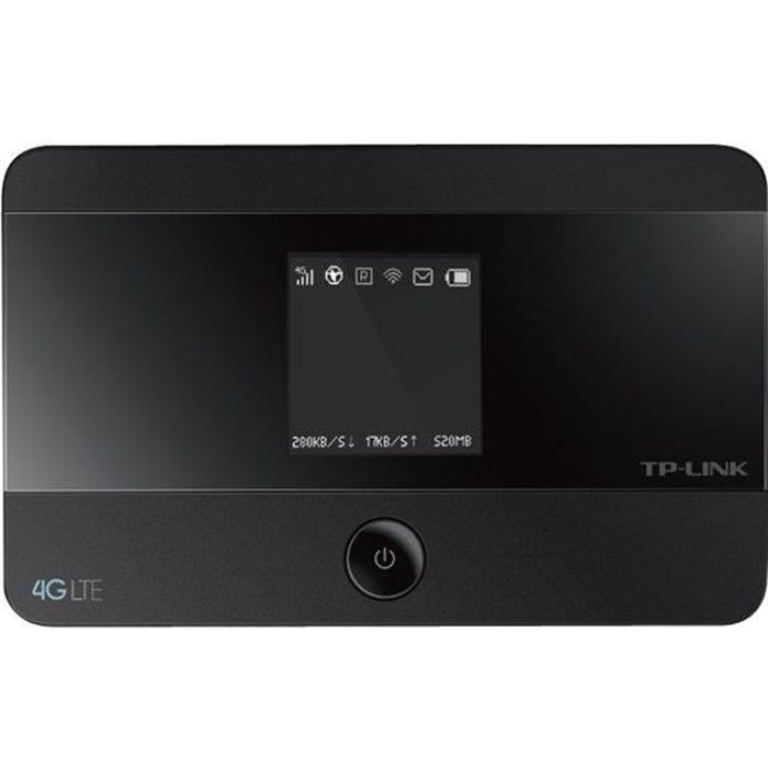 TP-Link 4G LTE Dual Band Mobile Router: 4G 150 Mbit/s, 300 Mbit/s WLAN 2000 mAh Akku 1 SIM-Kartensteckplatz (M7350)