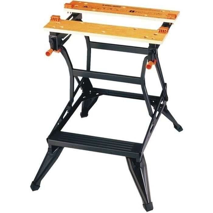 Grote black opvouwbare inrichting+Decker - maximale Tragfähigkeit 160 kg (Staalstruktur und Bambuskaken) - WM536 -XJ